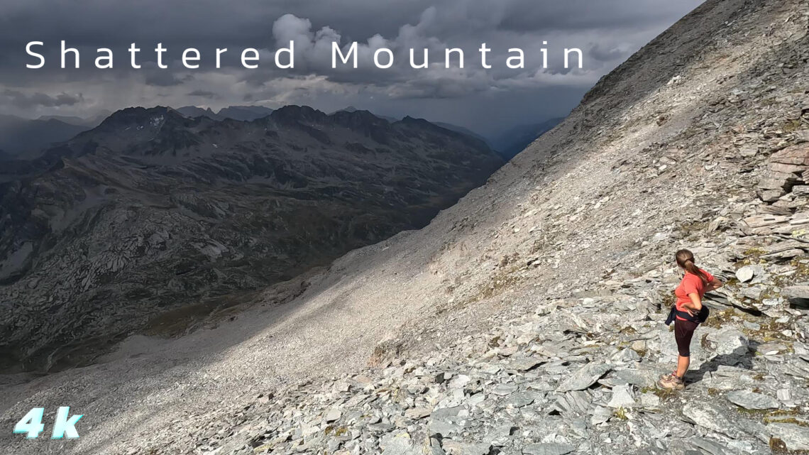 Shattered Mountain - an ascent to Pizzo Emet (3,200m), video in 4k